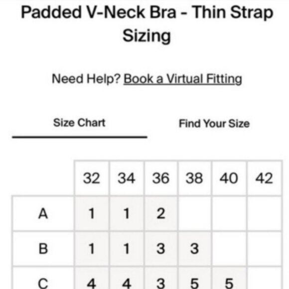 Knix Padded V Neck Thin Strap Bra In Orchid Size 32B - Picture 10 of 11